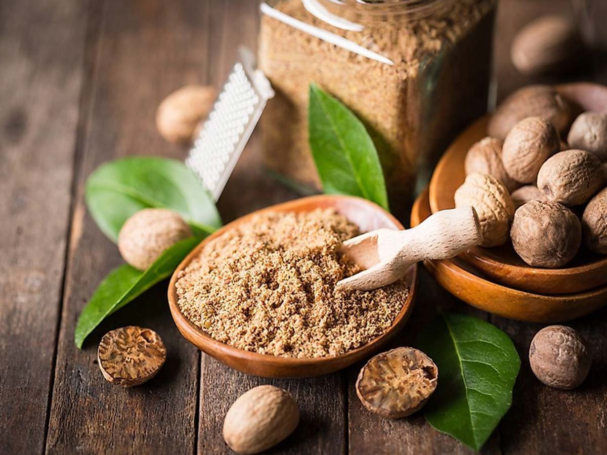 Nutmeg can be pleasant for your skin