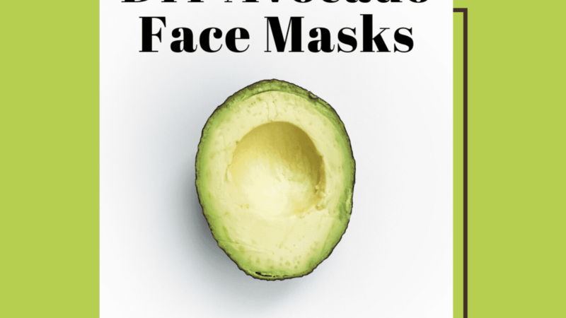 Avocado facial coverings to get sparkling skin