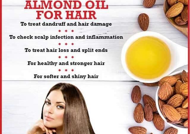 Skin and hair advantages of sweet almond oil