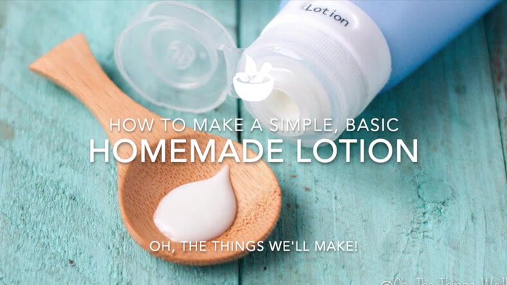 Step by step instructions to make normal lotion