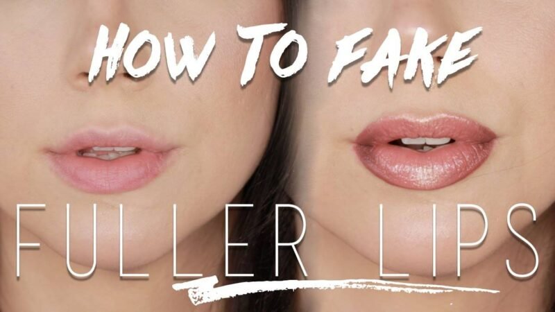 COUNTERFIET A PLUMP LIP IN 5 EASY STEPS