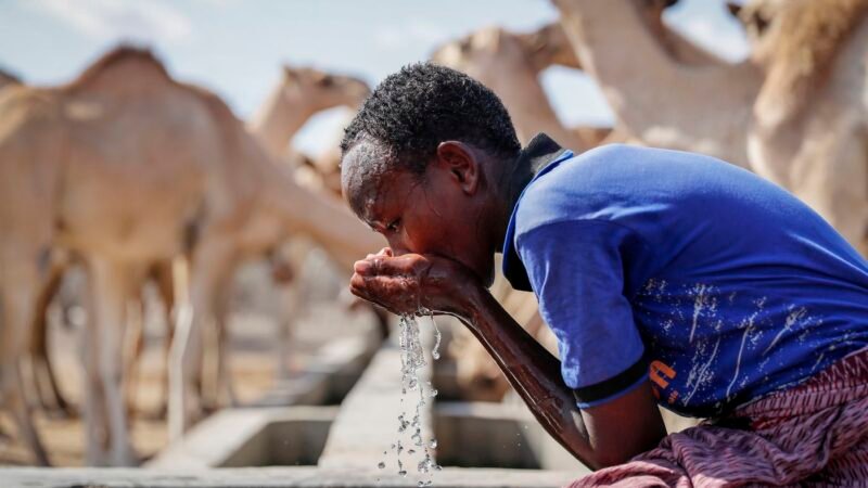 New rent of life to a Kenyan child