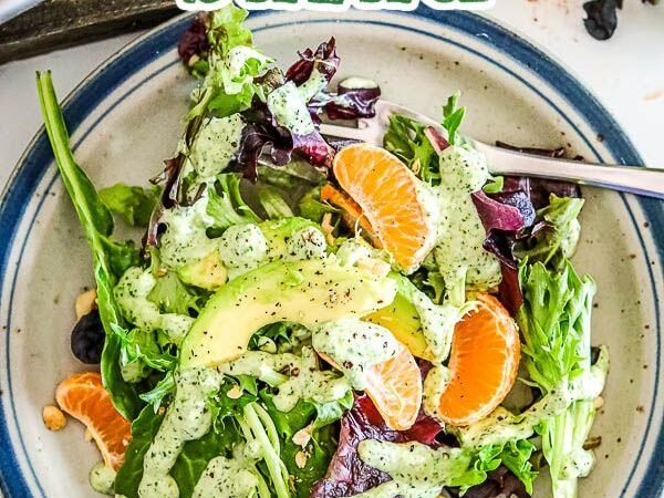 An ideal organic product salad for summer