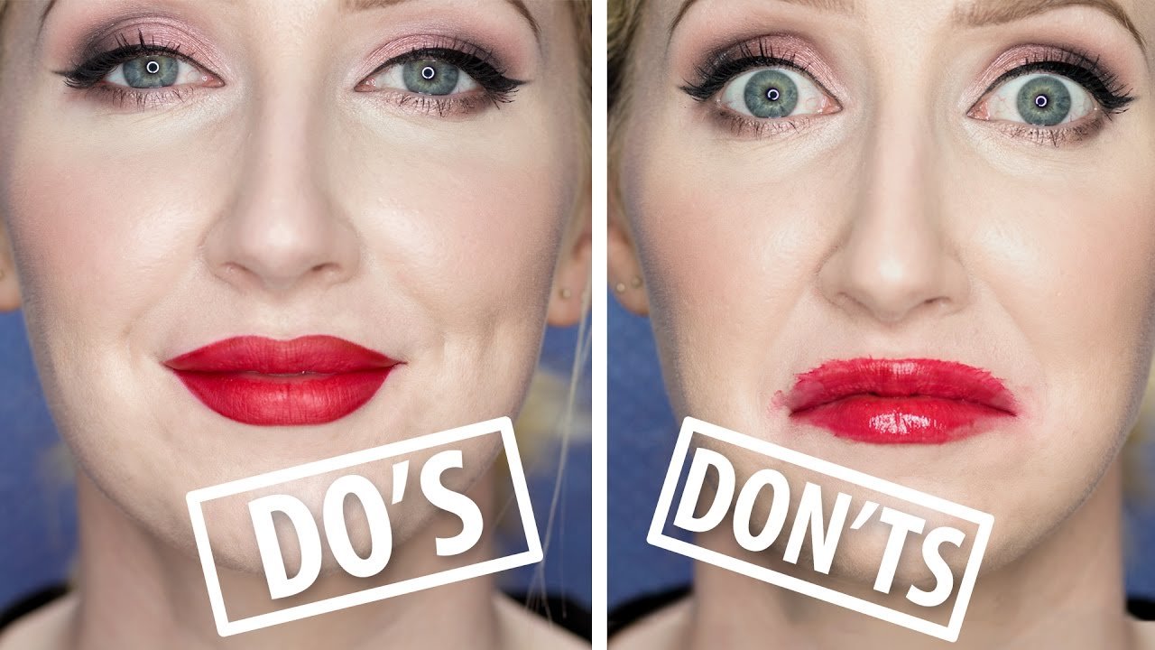 LIPSTICK APPLICATION MISTAKES